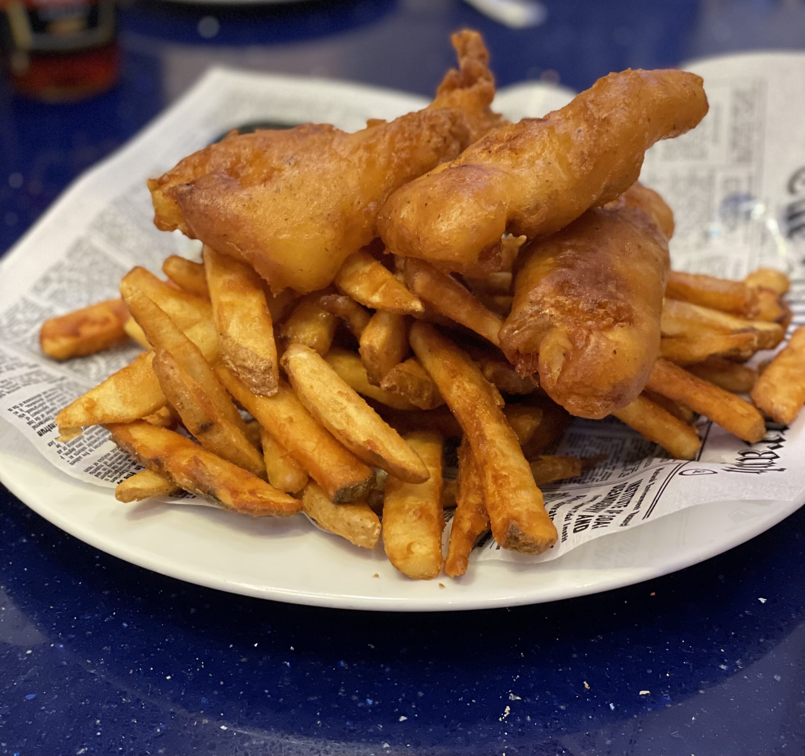 Fish and Chips at The Oyster Bar